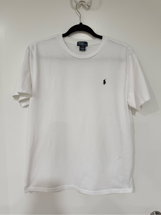 Polo Ralph Lauren Other - Polo by Ralph Lauren White Short Sleeve Crewneck Tee with Navy Pony
